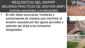 SWPPP (Espanol)  ENTRENAMIENTO DE AGUA TORMENTA SWPPP