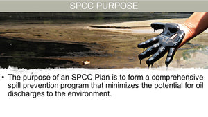 (SPCC) Spill Prevention Control  Countermeasure Training