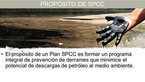 (SPCC) (Espanol) Capacitacin sobre prevencin control y contramedidas de derrames SPCC